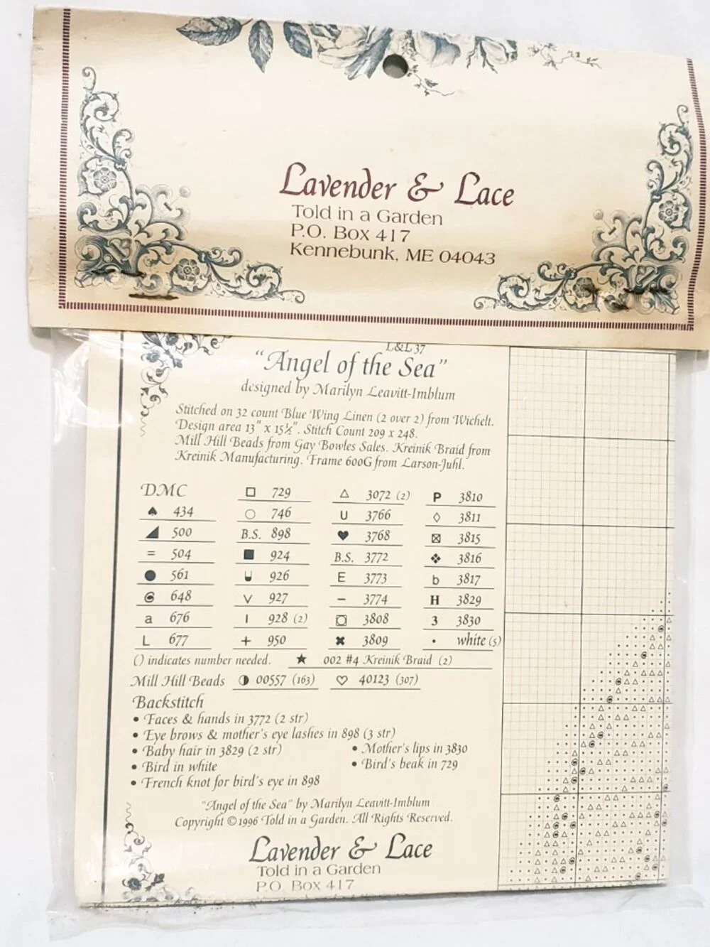 Lavender & Lace angel sea